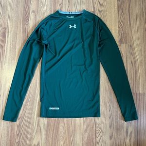 Under Armor Men’s Medium Green Long Sleeve Compression Shirt